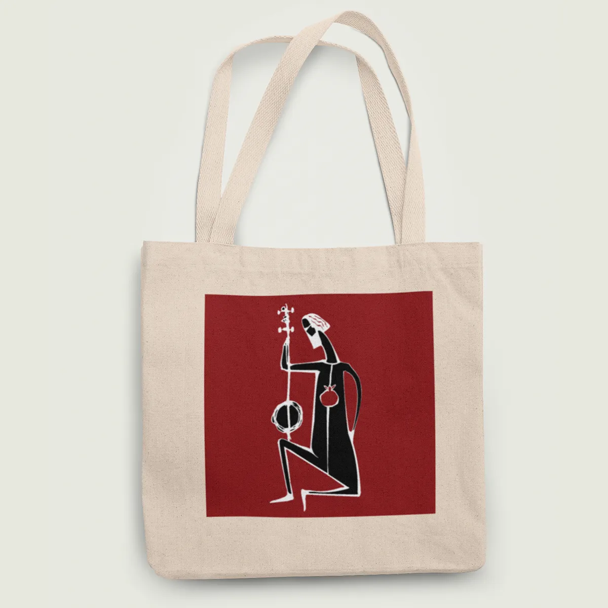 Nova in Red Canvas Tote Bag