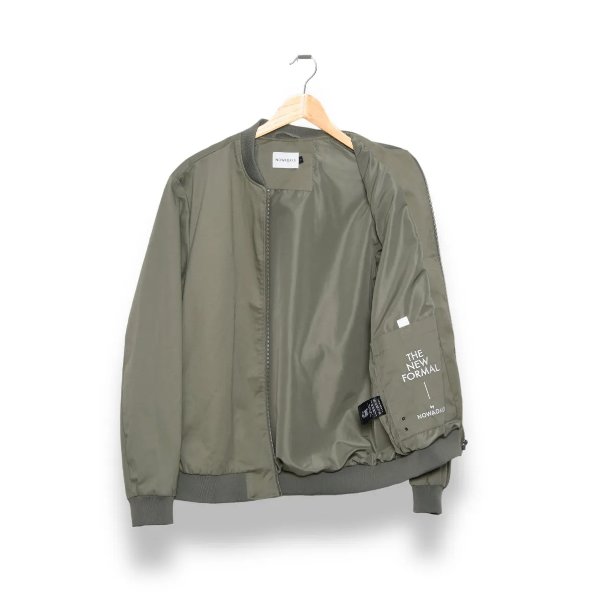 Nowadays Bomber Jacket balsam green