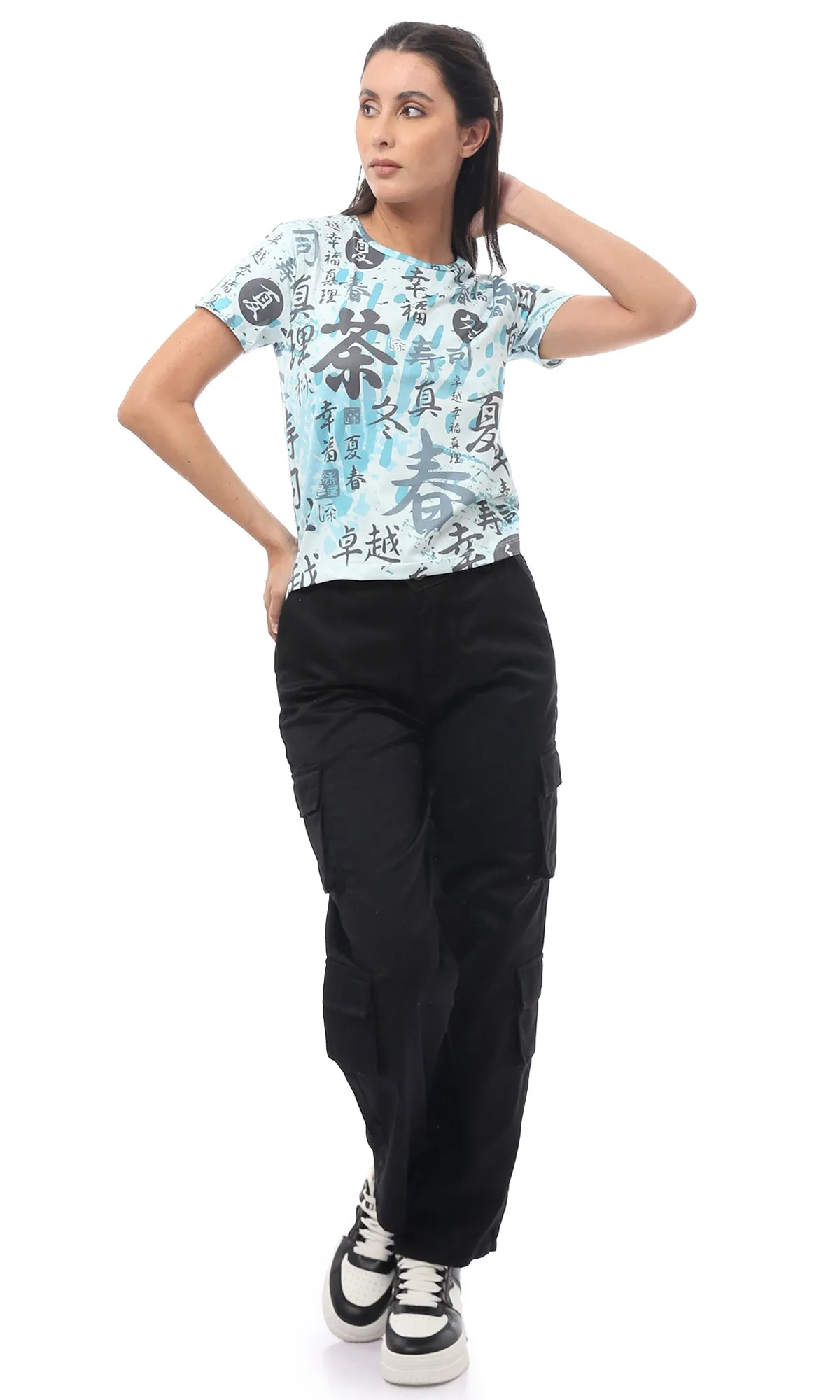 O170160 Women Short Sleeve