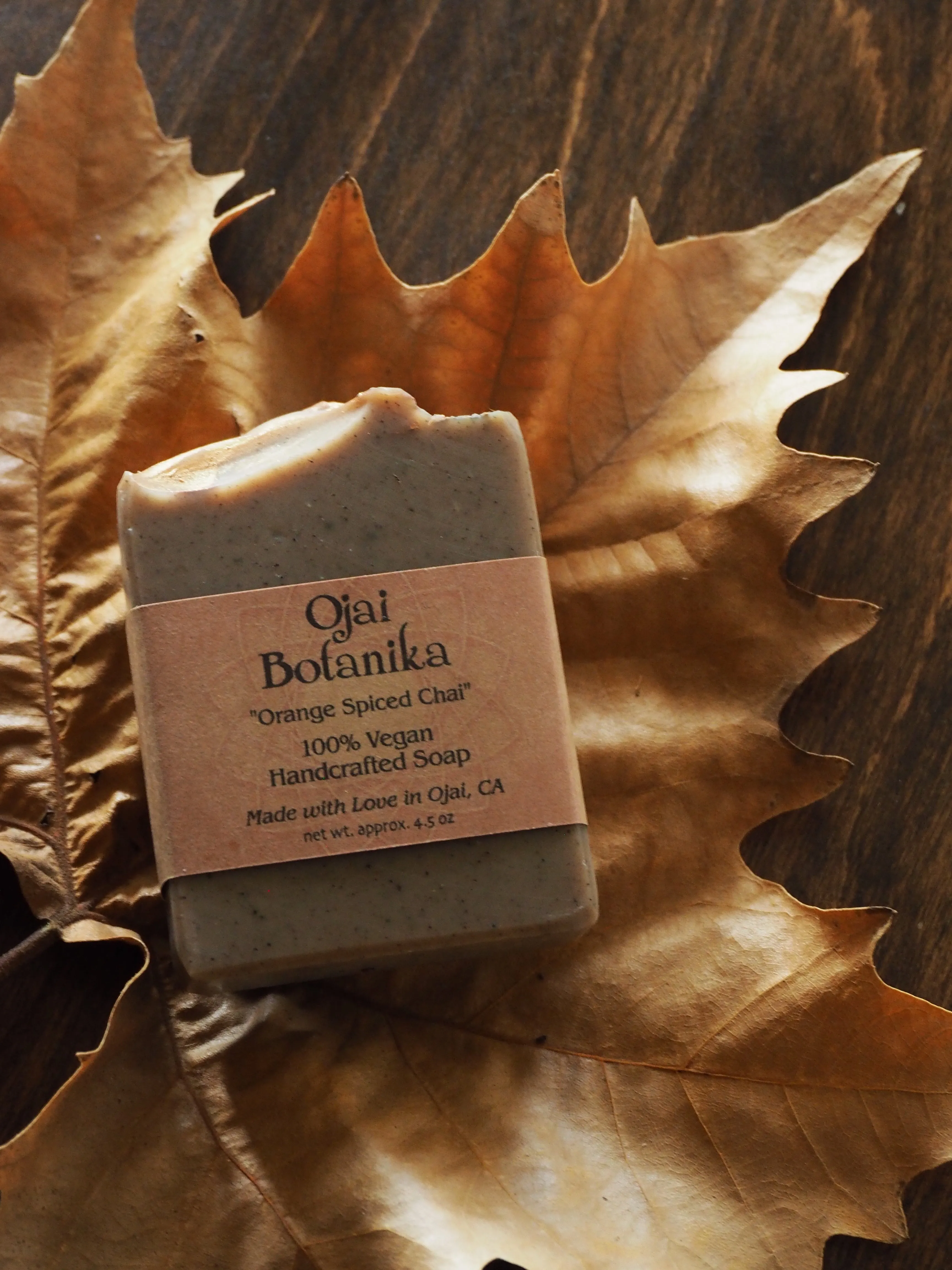 Orange Spiced Chai - Artisan Natural Soap - Limited Edition