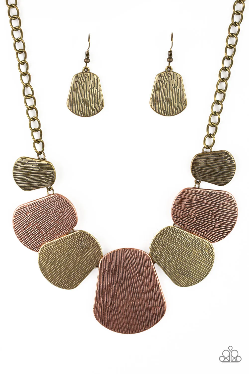 Paparazzi CAVE The Day Multi Necklace Set