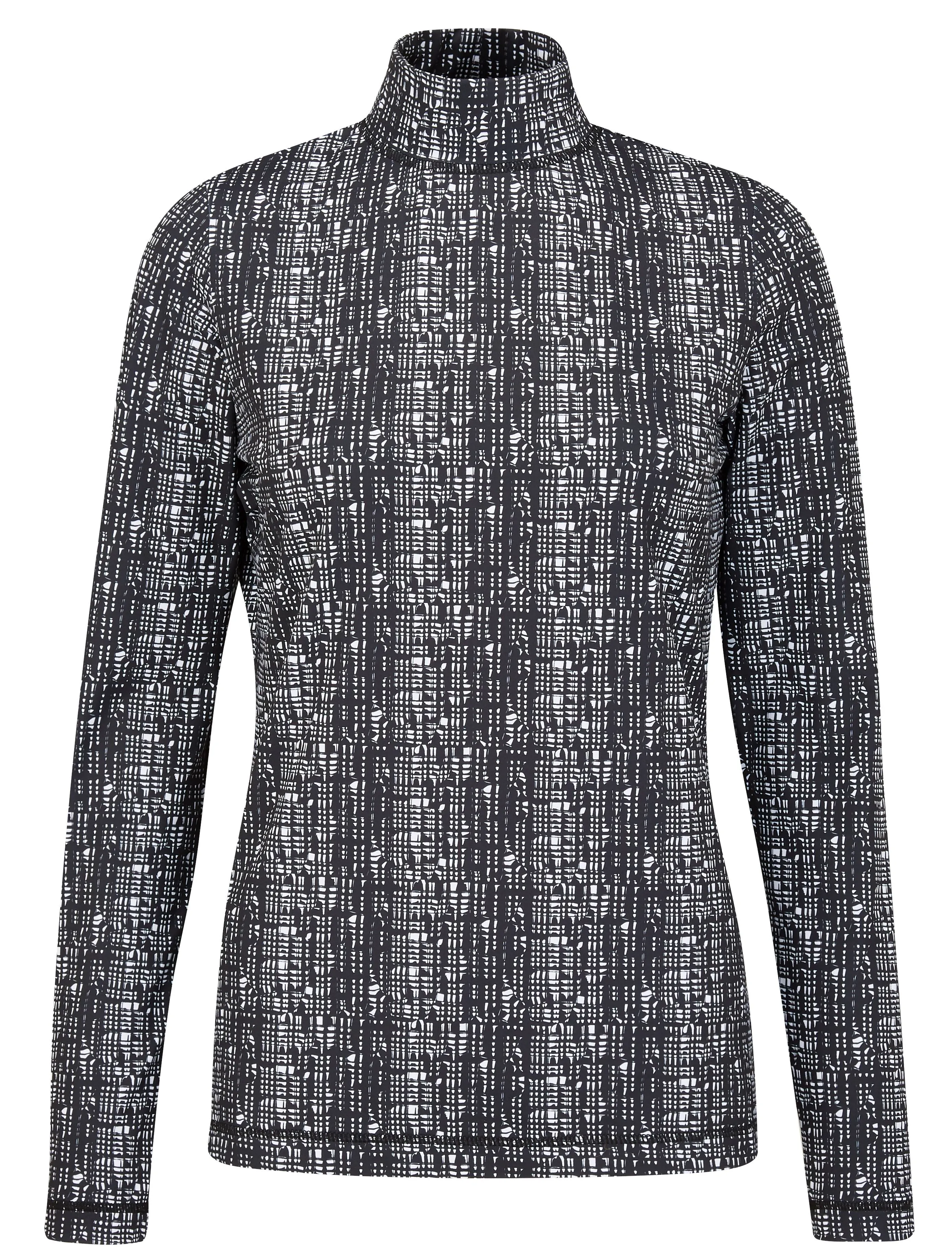 Ping Baselayer Mock Lady Black Multi