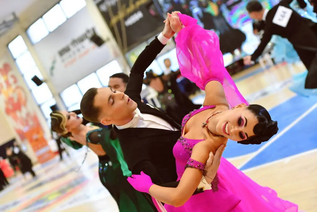 Pink Degrade Ballroom Dress