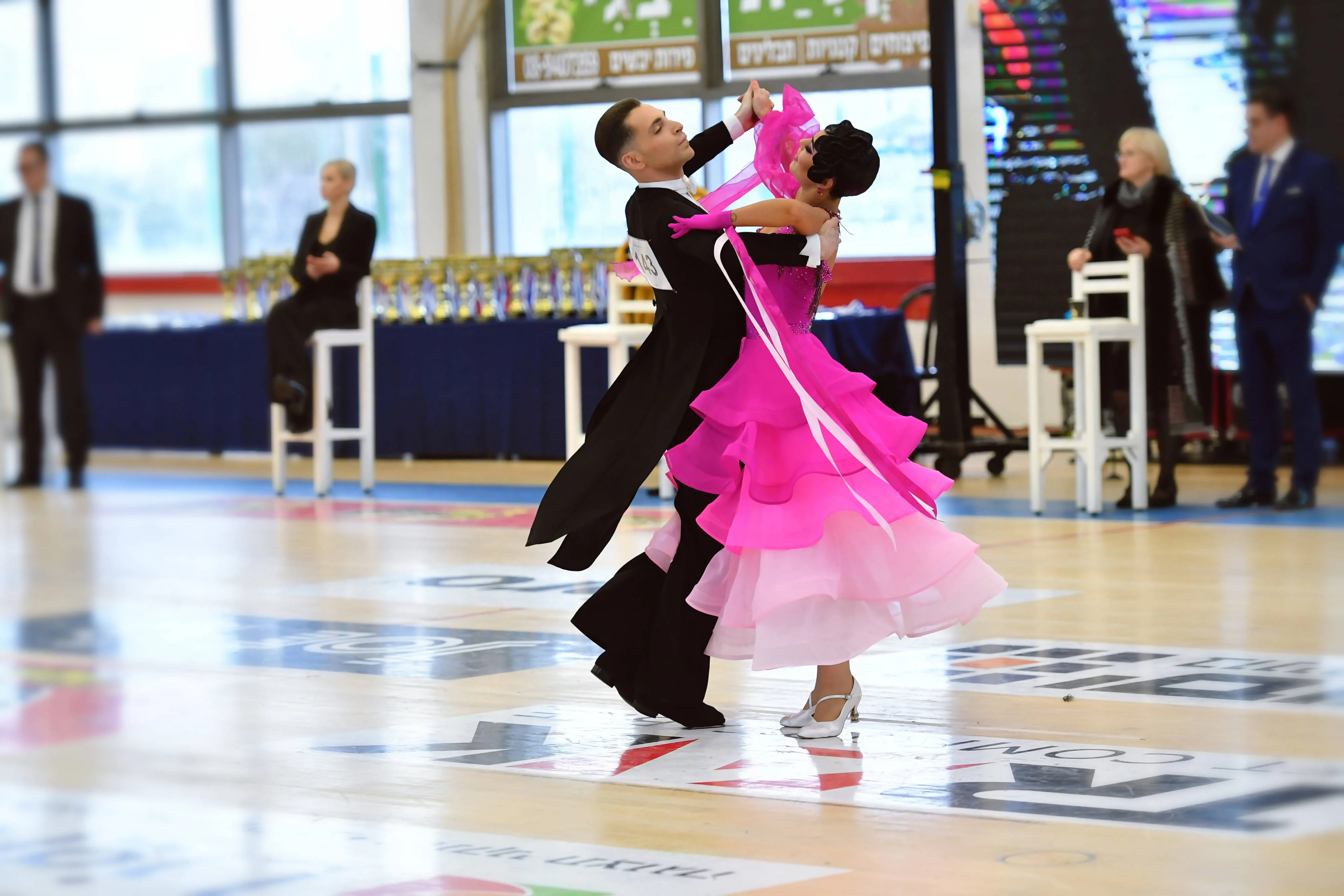 Pink Degrade Ballroom Dress