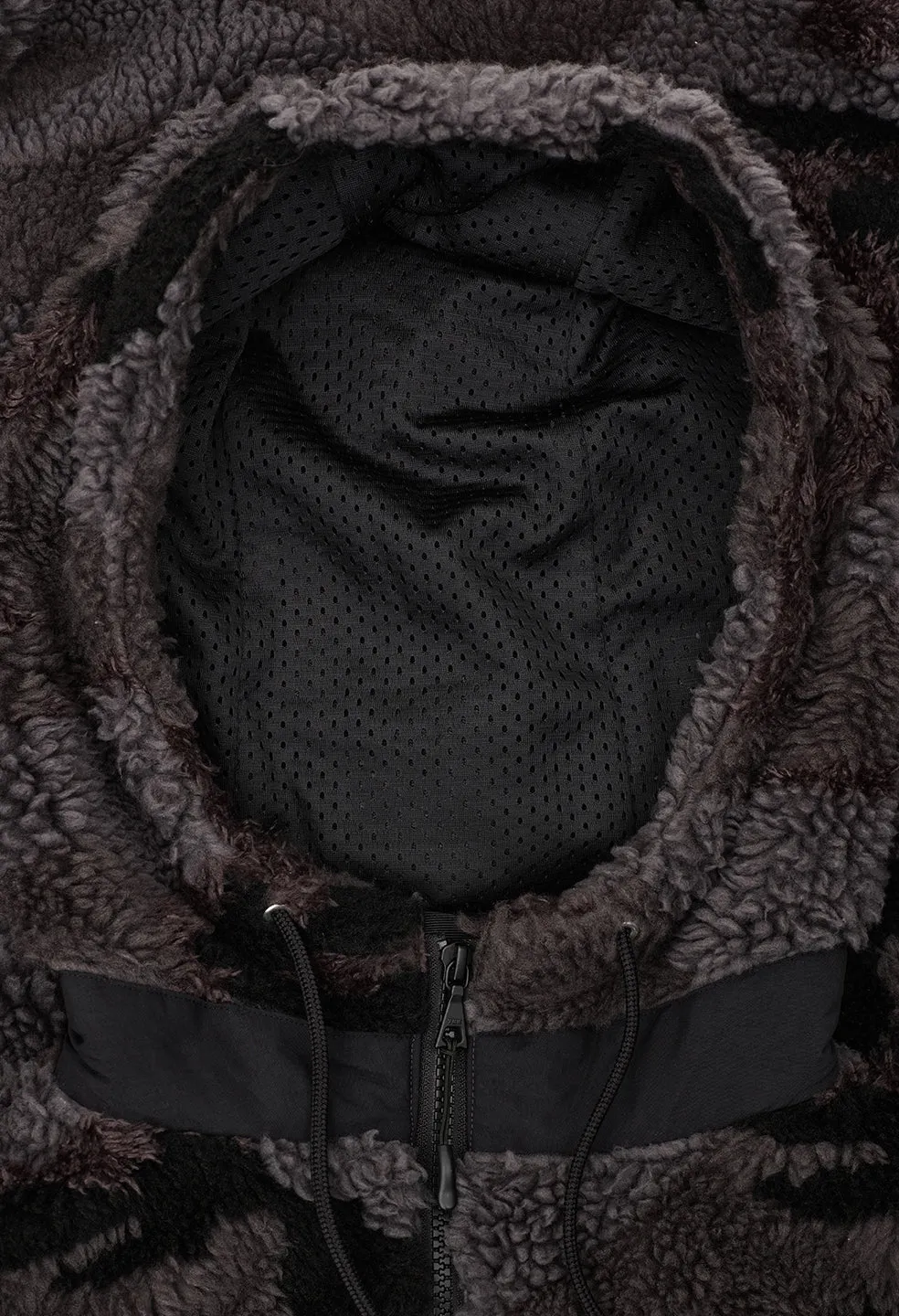 Polar Fleece Parka / Moonlight Camo Jacquard