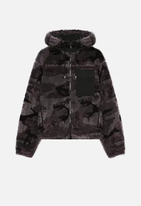 Polar Fleece Parka / Moonlight Camo Jacquard