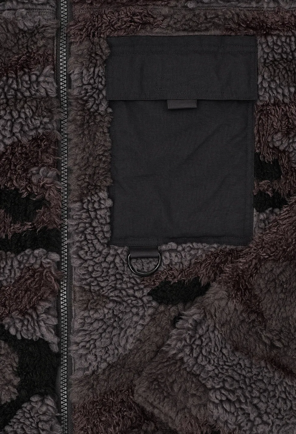 Polar Fleece Parka / Moonlight Camo Jacquard