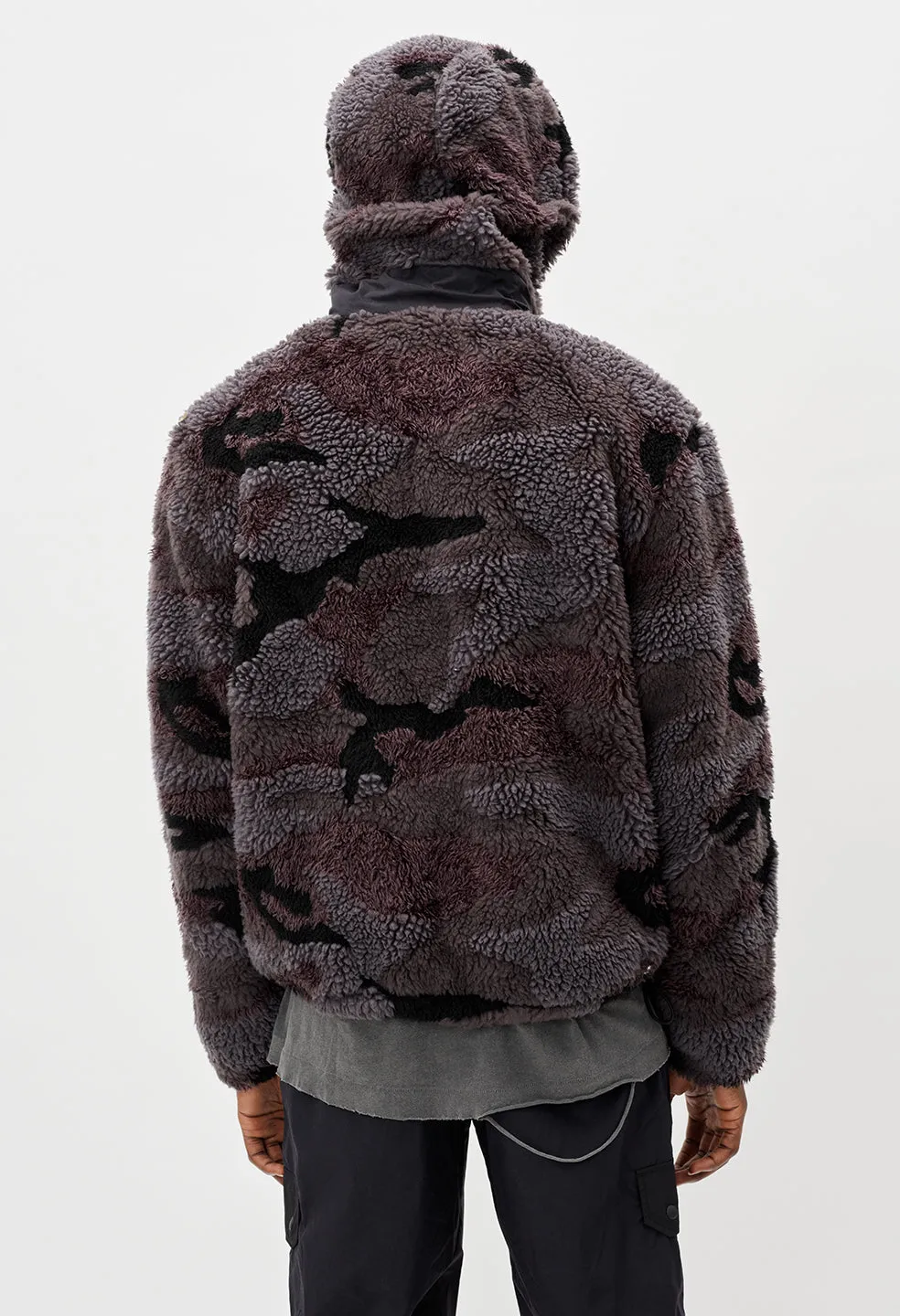 Polar Fleece Parka / Moonlight Camo Jacquard