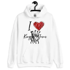 "I Love Jesus" Unisex Hoodie