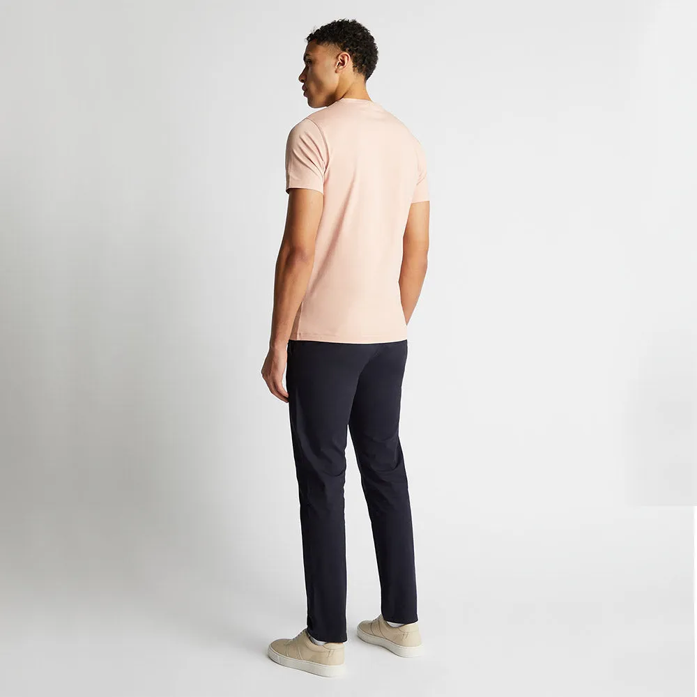 Remus Uomo Stretch Cotton Tee | Pink