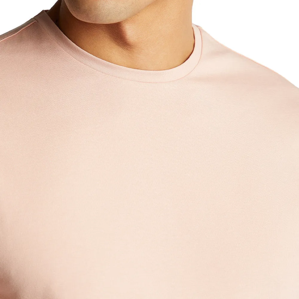 Remus Uomo Stretch Cotton Tee | Pink