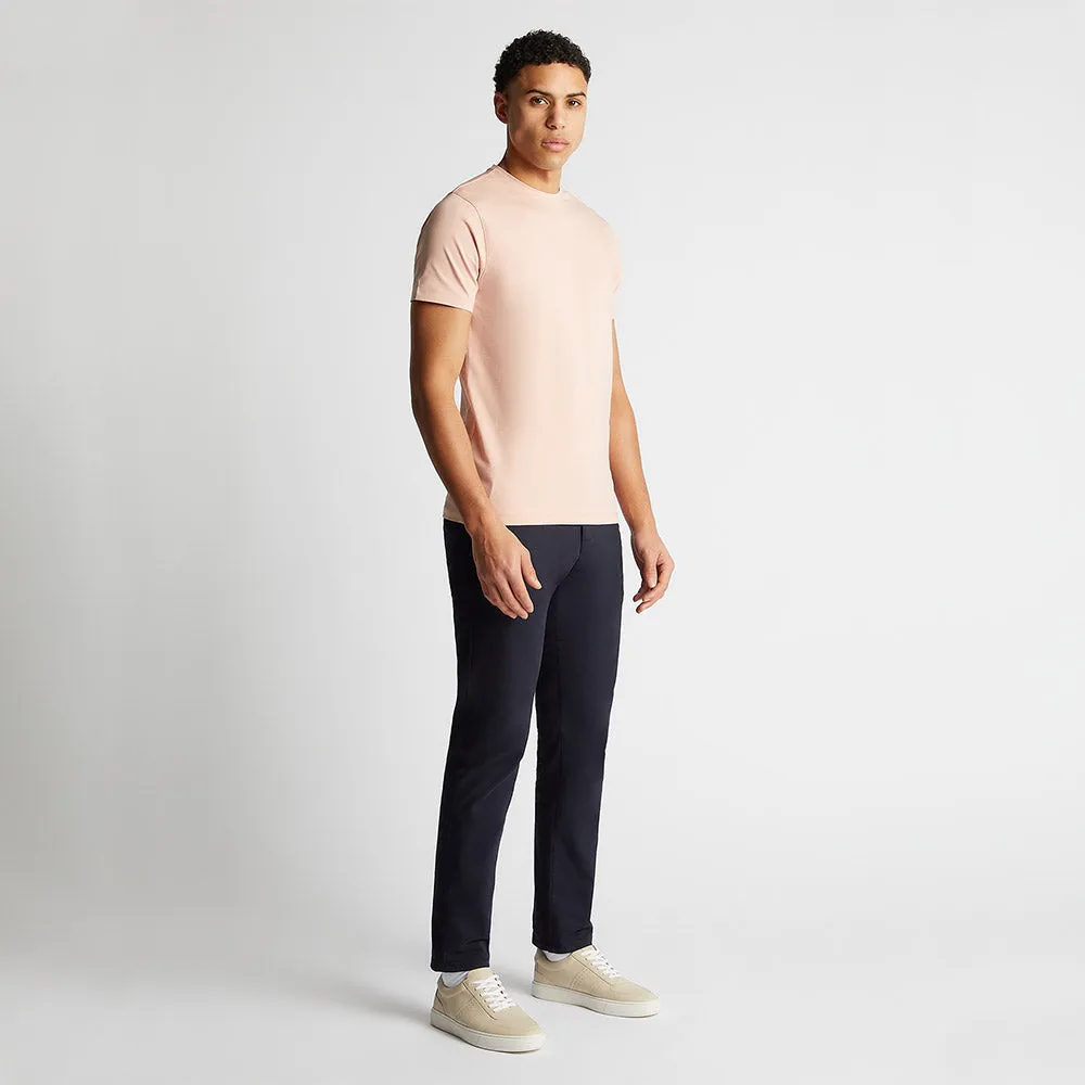 Remus Uomo Stretch Cotton Tee | Pink