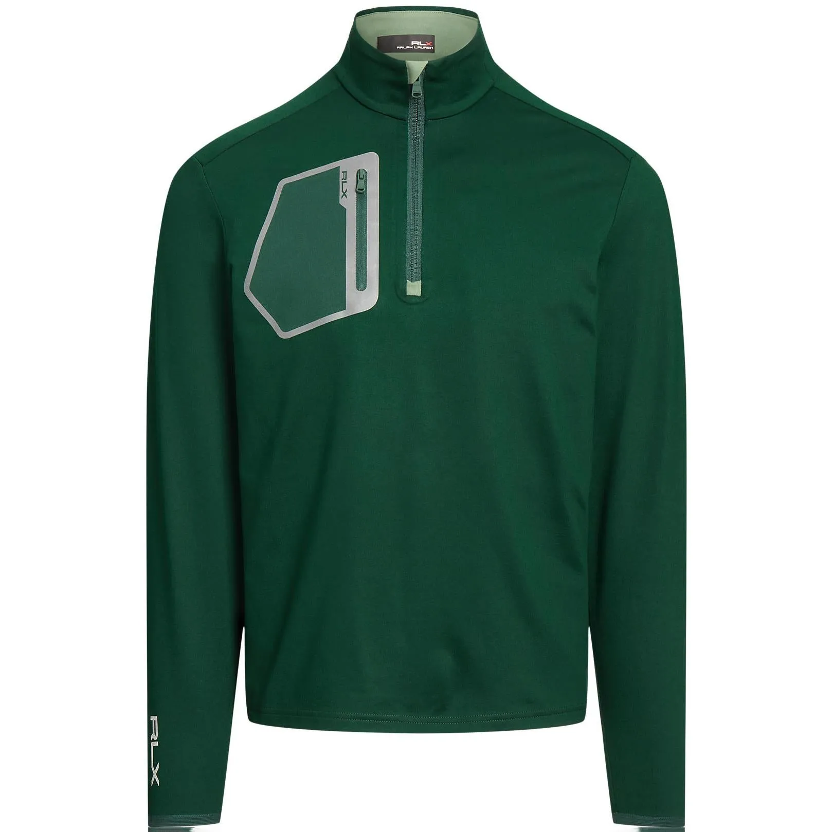 RLX Luxury Performance Jersey Mid Layer Hunt Club Green - AW23