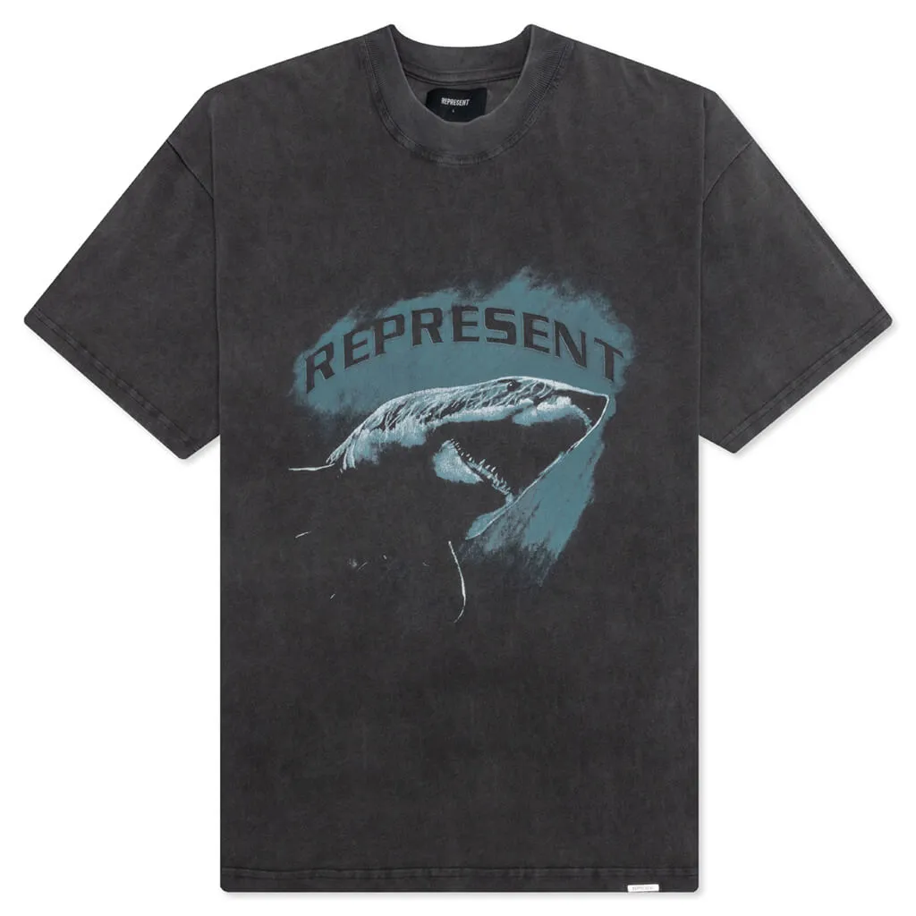 Shark T-Shirt - Vintage Grey