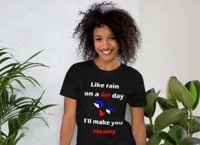 Short-Sleeve Unisex T-Shirt - Steamy (D)