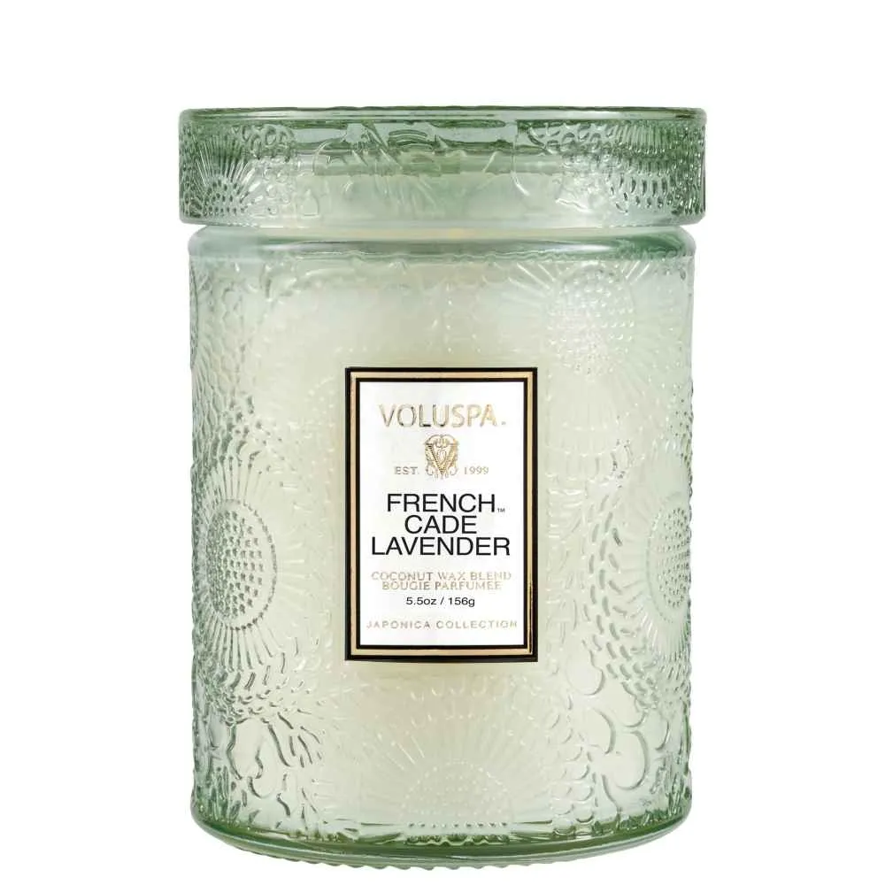 Small Glass Jar Candle, French Cade Lavender | Voluspa