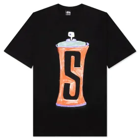 Spraycan Tee - Black