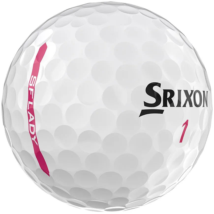 Srixon Soft Feel Lady Golf Balls White (1 Dozen) (2023)