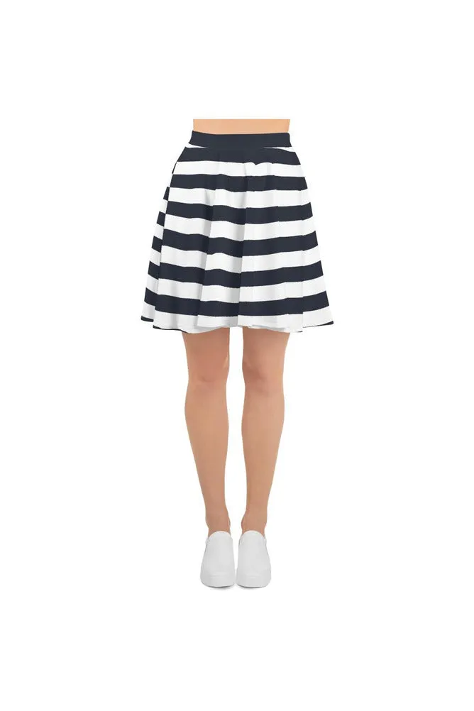 Striped Skater Skirt