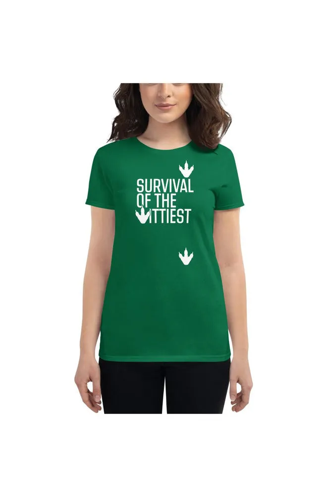 Survival of the Wittiest Women's short sleeve t-shirt