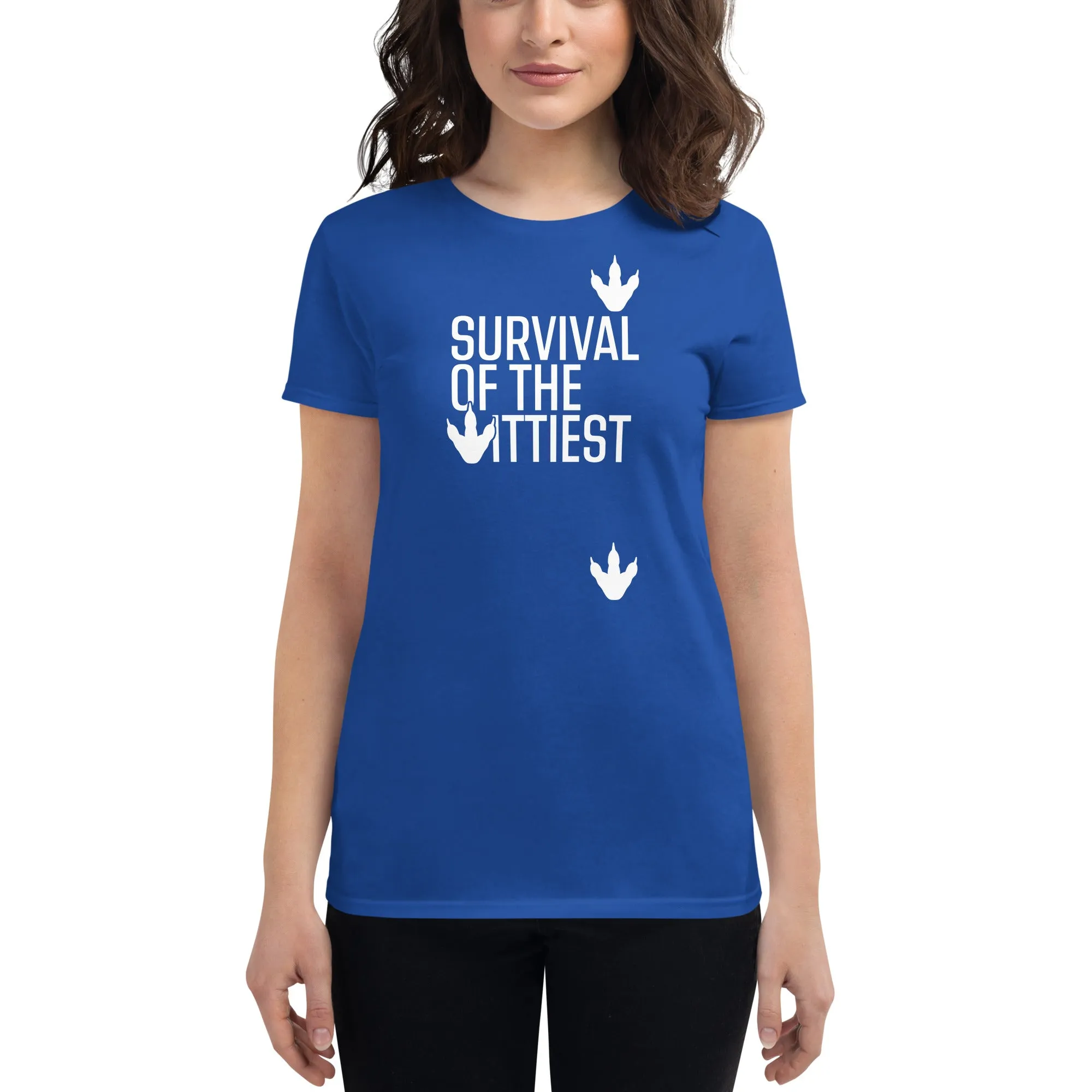 Survival of the Wittiest Women's short sleeve t-shirt