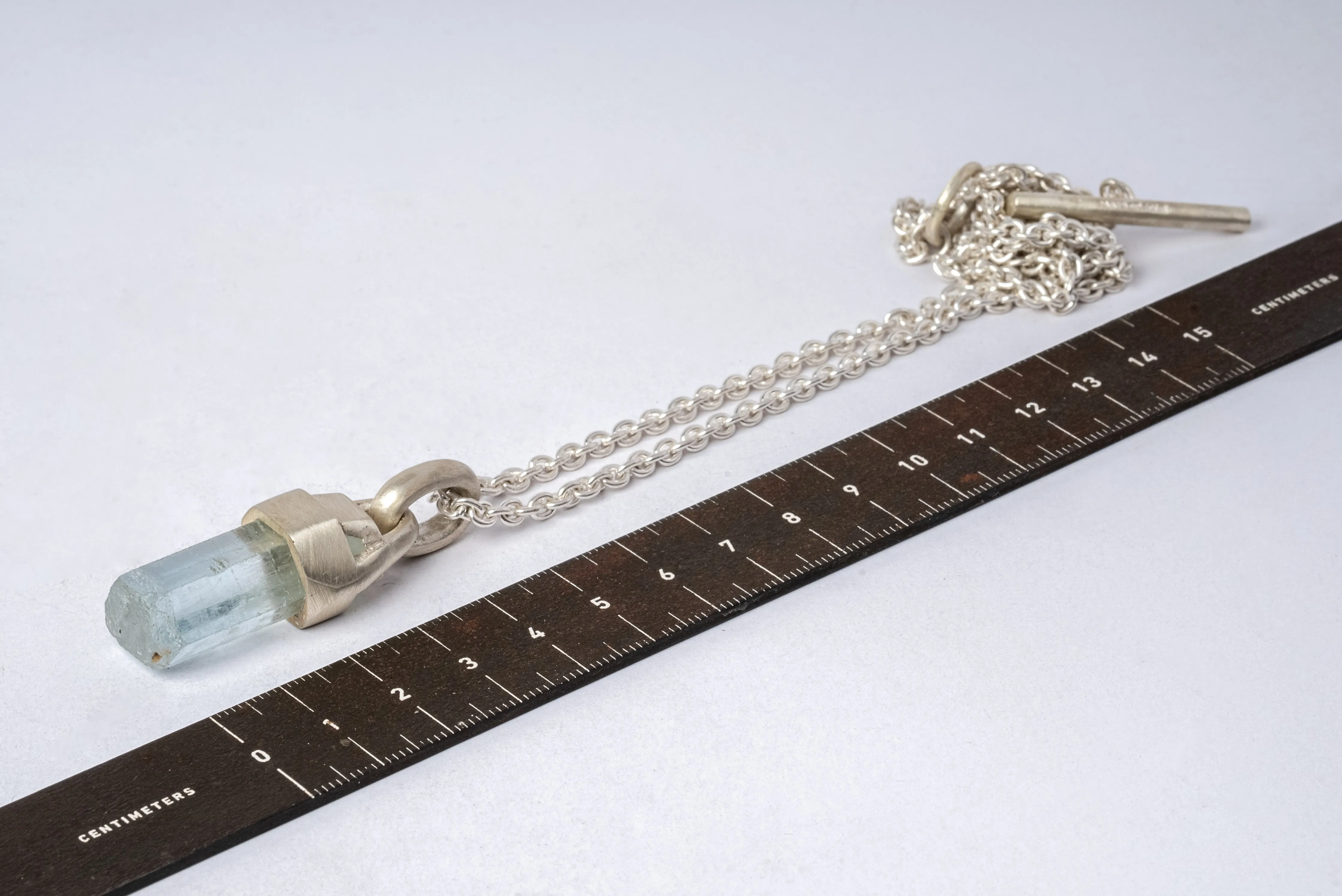 Talisman Necklace (Brace-Held, Healed, Aquamarine, MA AQU)