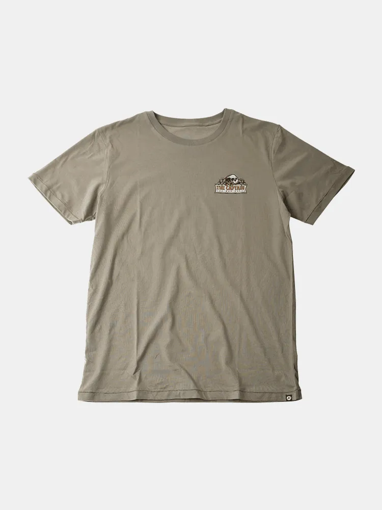 The Mad Hueys Tropic Captain Tee - Khaki