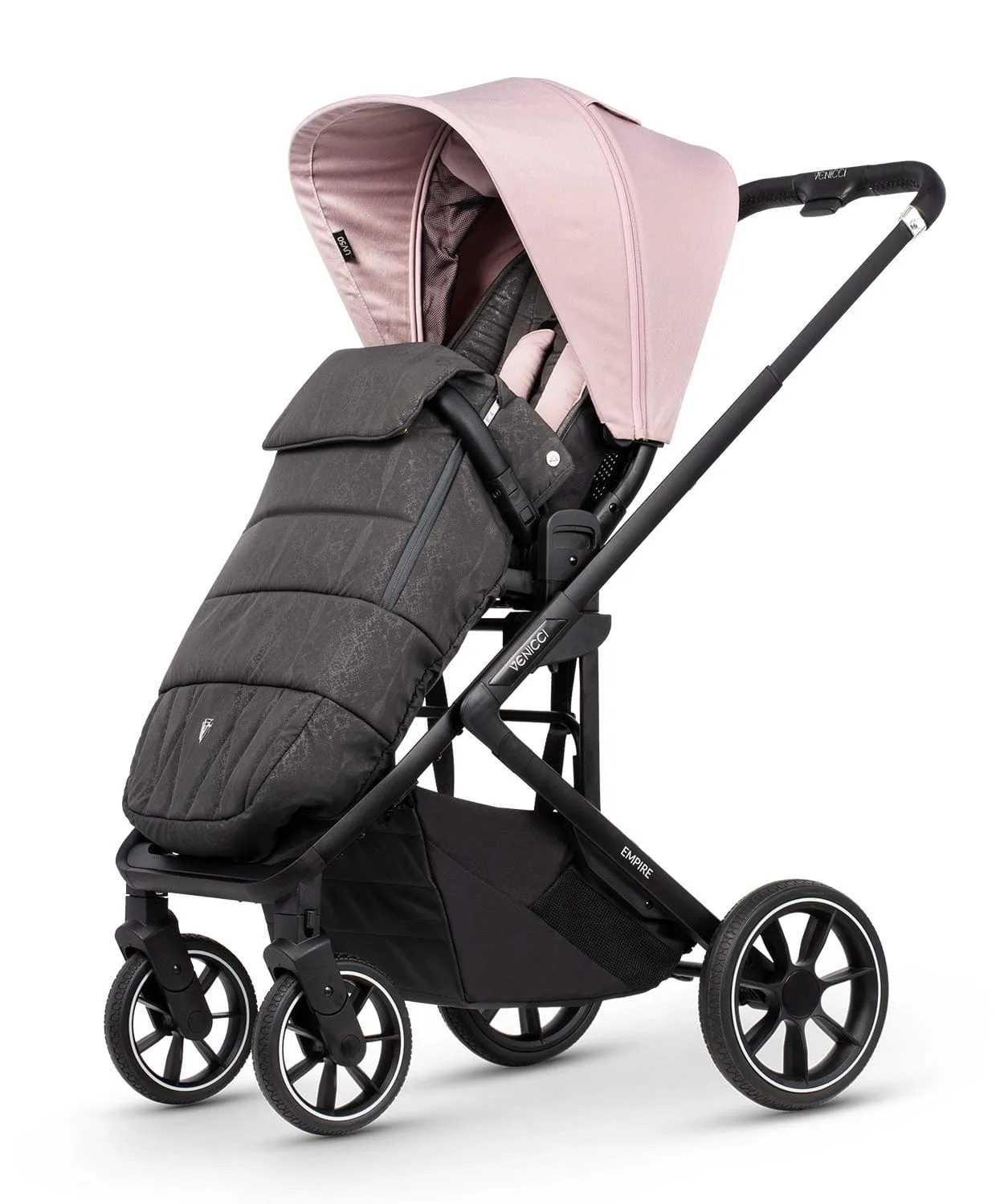 Venicci Empire Pushchair & Accessory Pack - Silk Pink