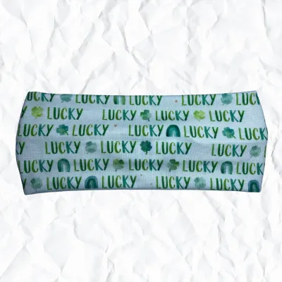 Watercolor Lucky - Modern Jersey