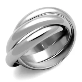 WildKlass Stainless Steel Ring High Polished (no Plating) Women