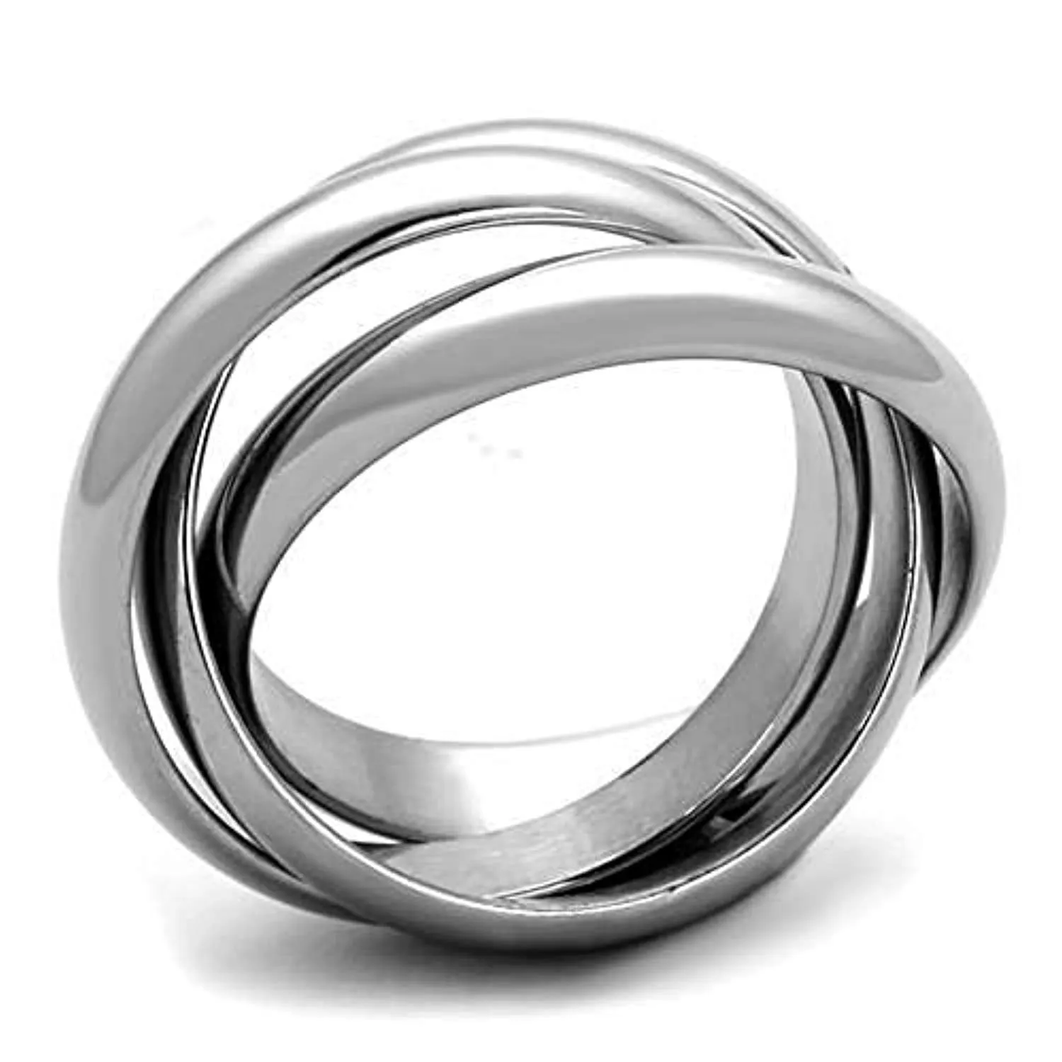 WildKlass Stainless Steel Ring High Polished (no Plating) Women