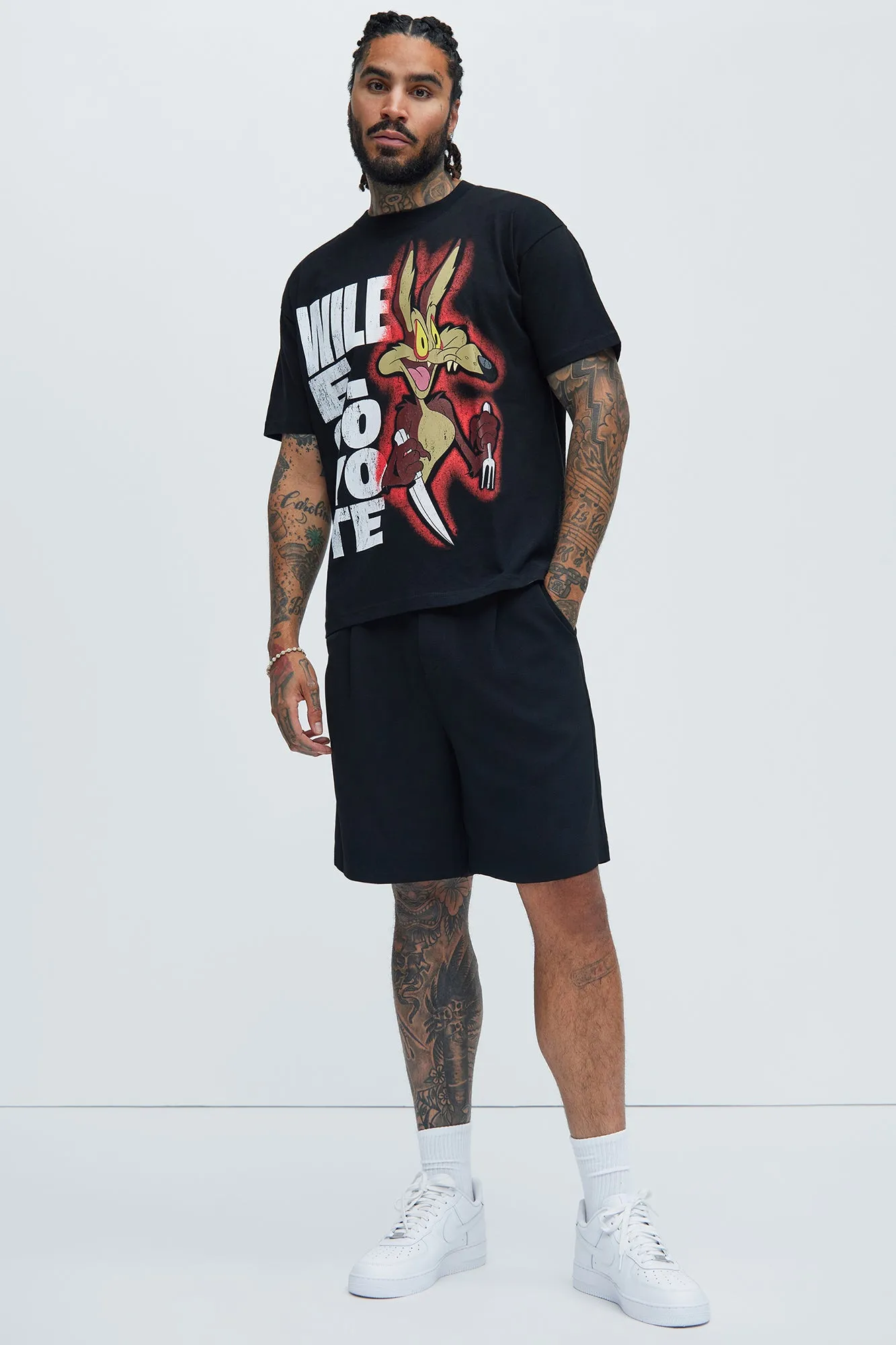 Wile E. Coyote ACME Special Oversize Short Sleeve Tee - Black