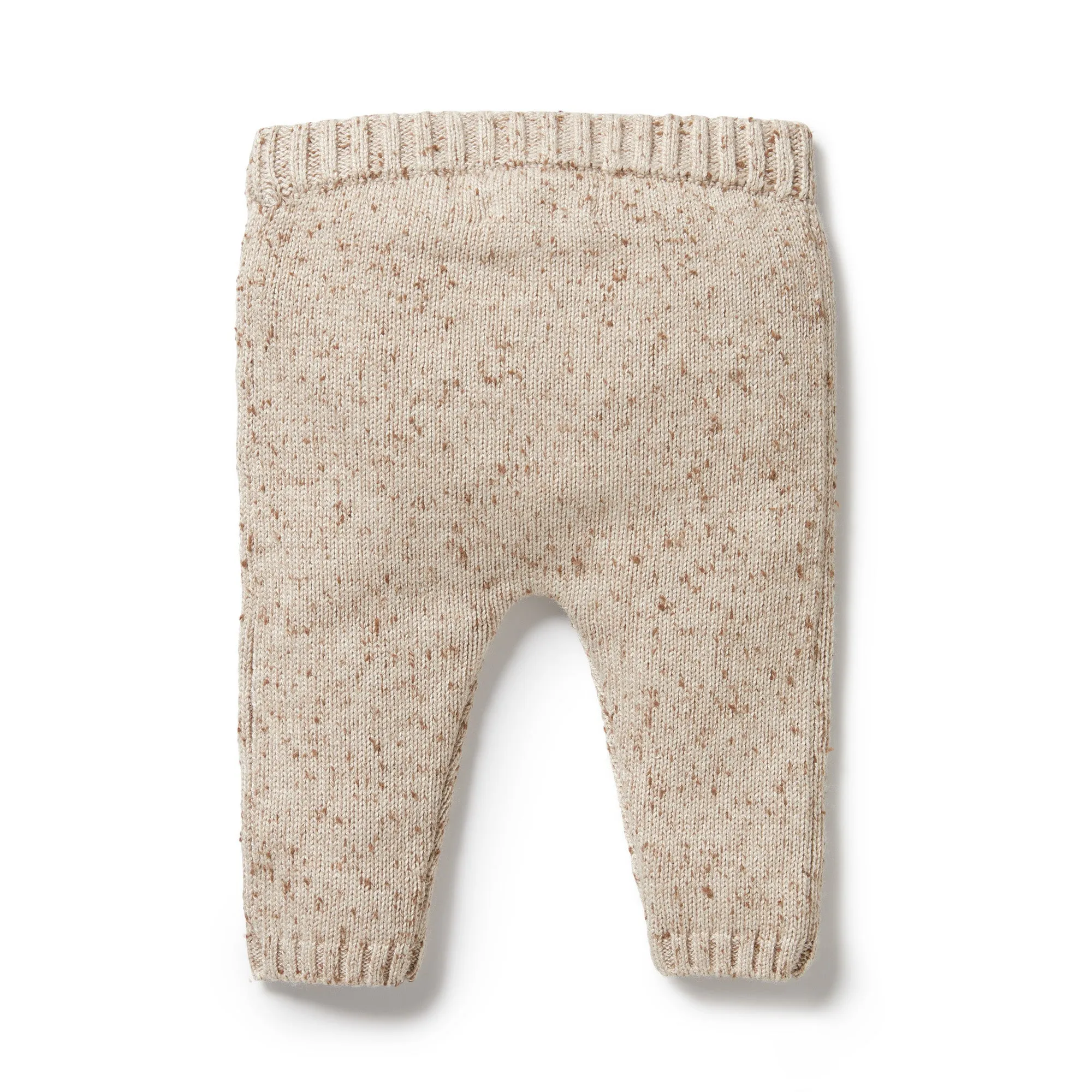 Wilson & Frenchy Knitted Legging - Almond Fleck