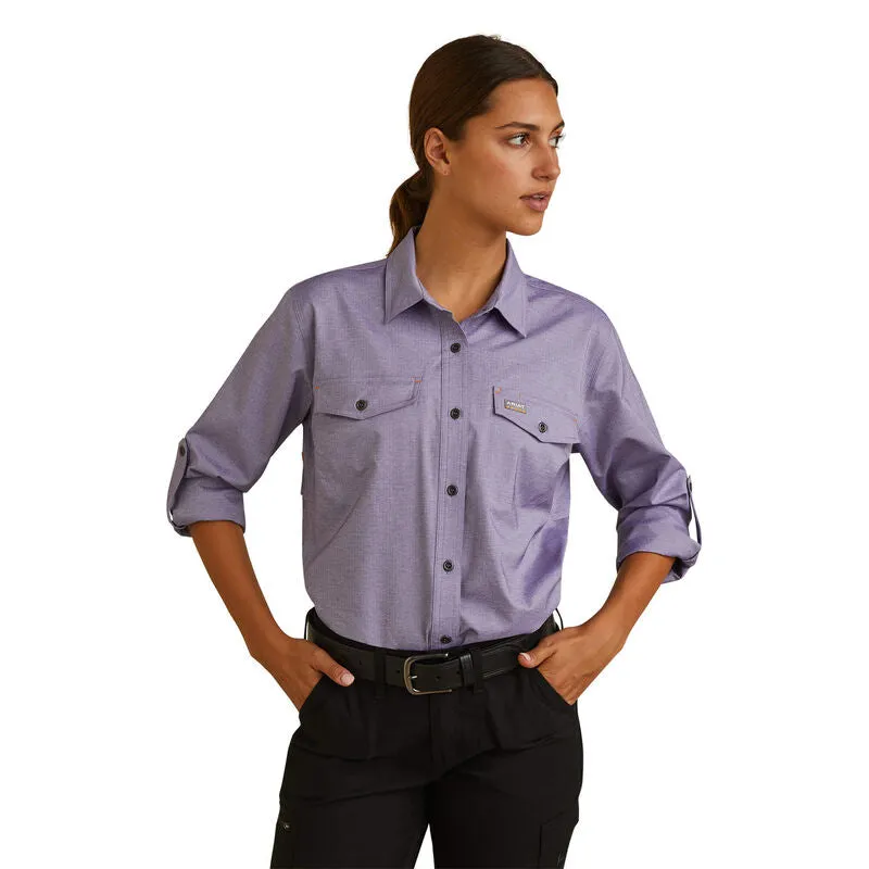 Women's Ariat Rebar Made Tough VentTEK DuraStretch Work Shirt