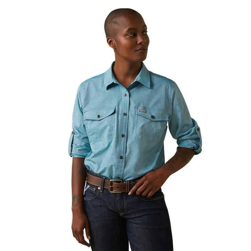 Women's Ariat Rebar Made Tough VentTEK DuraStretch Work Shirt