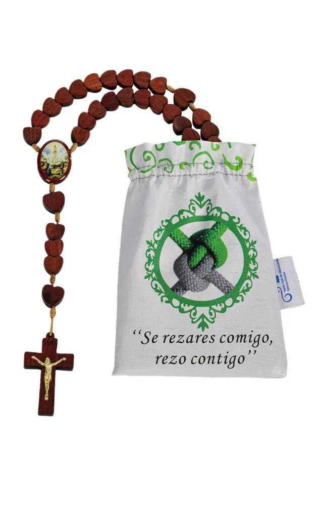 Wood Rosary - Dedicated to Alzheimer's patients